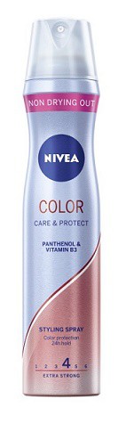 Nivea Hair lak Barvené vlasy 250ml/4extr | Kosmetické a dentální výrobky - Vlasové kosmetika - Laky, gely a pěnová tužidla na vlasy Nivea Hair lak Barvené vlasy 250ml/4extr | Kosmetické a dentální výrobky - Vlasové kosmetika - Laky, gely a pěnová tužidla na vlasy